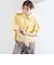 SHIPS Colors:〈洗濯機可能〉ユーロリネン (EURO Linen) ボクシー パフスリーブ シャツ◇