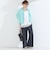SHIPS Colors:〈洗濯機可能〉ユーロリネン (EURO Linen) ボクシー パフスリーブ シャツ◇