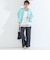 SHIPS Colors:〈洗濯機可能〉ユーロリネン (EURO Linen) ボクシー パフスリーブ シャツ◇