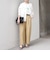 《追加予約》SHIPS Colors:〈洗濯機可能〉ユーロリネン 2WAY ロングスリーブ シャツ◆