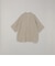 SHIPS any:〈洗濯機可能〉ピュアリネン バンド スキッパー ハーフスリーブ プルオーバー シャツ 26SS◇