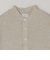 SHIPS any:〈洗濯機可能〉ピュアリネン バンド スキッパー ハーフスリーブ プルオーバー シャツ 26SS◇