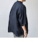 SHIPS any:〈洗濯機可能〉ピュアリネン バンド スキッパー ハーフスリーブ プルオーバー シャツ 26SS◆