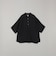 SHIPS any:〈洗濯機可能〉ピュアリネン バンド スキッパー ハーフスリーブ プルオーバー シャツ 26SS◇