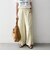 《予約》SHIPS any:〈洗濯機可能〉ツイル センター シーム ワイド イージー パンツ