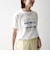 《予約》【SHIPS any別注】La Hutte:〈洗濯機可能〉デザイン ロゴ プリント TEE 26SS