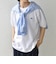 【SHIPS any別注】LACOSTE: ワンポイント ロゴ ピケ クルーネック Tシャツ 26SS◆