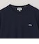 【SHIPS any別注】LACOSTE: ワンポイント ロゴ ピケ クルーネック Tシャツ 26SS◇