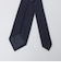 【SHIPS別注】THE SOLE: モガドール ネイビー ソリッド ネクタイ
