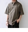 【WEB限定】SHIPS any: ハイブリッドリネン プルオーバー シャツ(セットアップ対応) 26SS◆