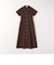 SHIPS any:〈洗濯機可能〉フラットカラー Vネック フレア ワンピース 2