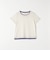 SHIPS any:〈手洗い可能〉レイヤード シアー ワッフル TEE