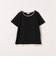 SHIPS any:〈手洗い可能〉レイヤード シアー ワッフル TEE
