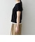 SHIPS any:〈手洗い可能〉レイヤード シアー ワッフル TEE
