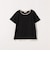 SHIPS any:〈手洗い可能〉レイヤード シアー ワッフル TEE