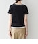 SHIPS any:〈手洗い可能〉レイヤード シアー ワッフル TEE