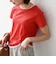 SHIPS any:〈手洗い可能〉レイヤード シアー ワッフル TEE