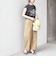 SHIPS Colors:〈接触冷感・UVカット〉26SS フレンチスリーブ ロゴT