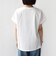 《一部追加・新色予約》SHIPS Colors:〈接触冷感・UVカット〉ビッグロゴ ドルマン Tシャツ◆