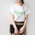 《一部追加・新色予約》SHIPS Colors:〈接触冷感・UVカット〉ビッグロゴ ドルマン Tシャツ◆