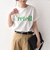 《一部追加・新色予約》SHIPS Colors:〈接触冷感・UVカット〉ビッグロゴ ドルマン Tシャツ◆