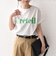 《一部追加・新色予約》SHIPS Colors:〈接触冷感・UVカット〉ビッグロゴ ドルマン Tシャツ◆