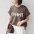 《一部追加・新色予約》SHIPS Colors:〈接触冷感・UVカット〉ビッグロゴ ドルマン Tシャツ◆