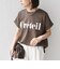 《一部追加・新色予約》SHIPS Colors:〈接触冷感・UVカット〉ビッグロゴ ドルマン Tシャツ◆