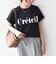 《一部追加・新色予約》SHIPS Colors:〈接触冷感・UVカット〉ビッグロゴ ドルマン Tシャツ◆