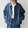 SHIPS any: ライト メッシュ デニム リラックス ジャケット(セットアップ対応)◆