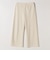 《予約》quaranciel:〈手洗い可能〉バイアス ストレッチ イージー ワイド パンツ