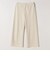 《予約》quaranciel:〈手洗い可能〉バイアス ストレッチ イージー ワイド パンツ