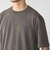【WEB限定】SHIPS: マイクロ ワッペン フェード Tシャツ
