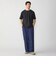 【WEB限定】SHIPS: マイクロ ワッペン フェード Tシャツ