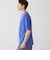 【WEB限定】SHIPS: マイクロ ワッペン フェード Tシャツ