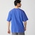 【WEB限定】SHIPS: マイクロ ワッペン フェード Tシャツ