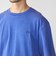 【WEB限定】SHIPS: マイクロ ワッペン フェード Tシャツ