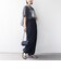 〈接触冷感 / 撥水加工〉TEXBRID(R) 裾 ドロスト パンツ