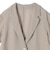 《予約》〈手洗い可能〉麻調 メッシュ ジャケット シャツ