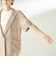 〈手洗い可能〉麻調 メッシュ ジャケット シャツ