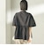 《予約》〈接触冷感 / 撥水加工〉TEXBRID(R) タフタ ショート スリーブ 羽織 シャツ
