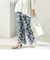 《予約》〈手洗い可能〉IPEKER プリント ワイド パンツ