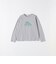 【SHIPS any別注】monmimi:〈洗濯機可能〉ロゴ プリント ロンTEE 26SS