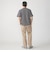 【SHIPS別注】LACOSTE: マイクロ ボーダー Tシャツ