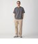 【SHIPS別注】LACOSTE: マイクロ ボーダー Tシャツ