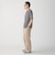 【SHIPS別注】LACOSTE: マイクロ ボーダー Tシャツ