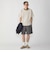 【SHIPS別注】LACOSTE: マイクロ ボーダー Tシャツ