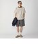 【SHIPS別注】LACOSTE: マイクロ ボーダー Tシャツ