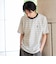 【SHIPS別注】LACOSTE: マイクロ ボーダー Tシャツ