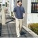 【SHIPS別注】LACOSTE: マイクロ ボーダー Tシャツ